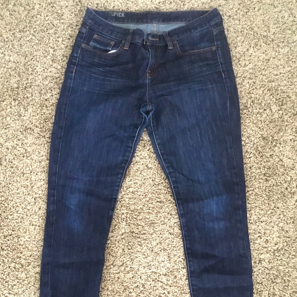 J. Crew Jeans Womens Toothpick Ankle Size 28